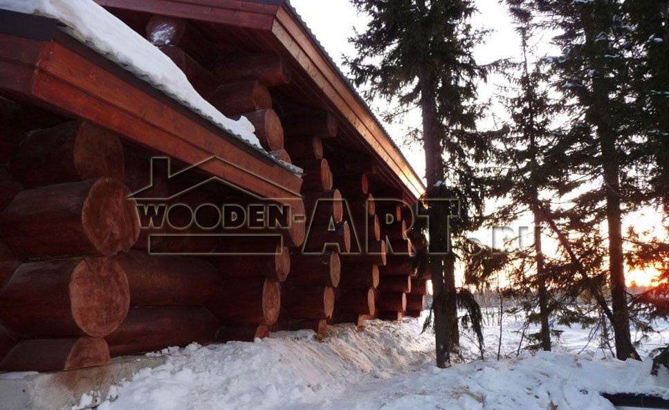 «Кедр» 138 кв. м. Проекты деревянных домов