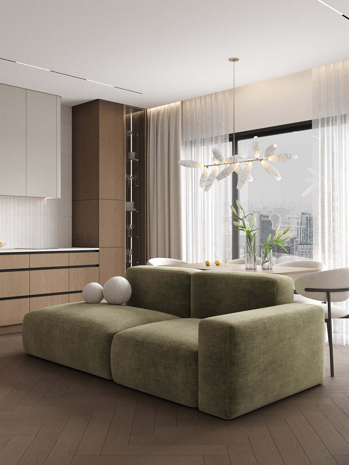 ЖК City Bay, г. Москва. Студия дизайна интерьера в Москве T.Art Design