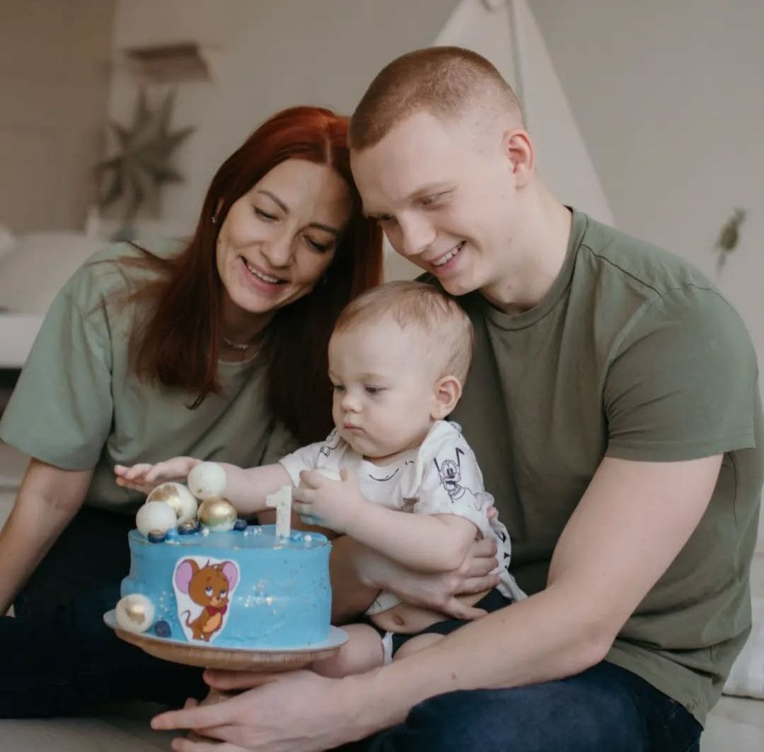 Студийные семейные съемки. Семейный фотограф в Новосибирске Юрк Виктория