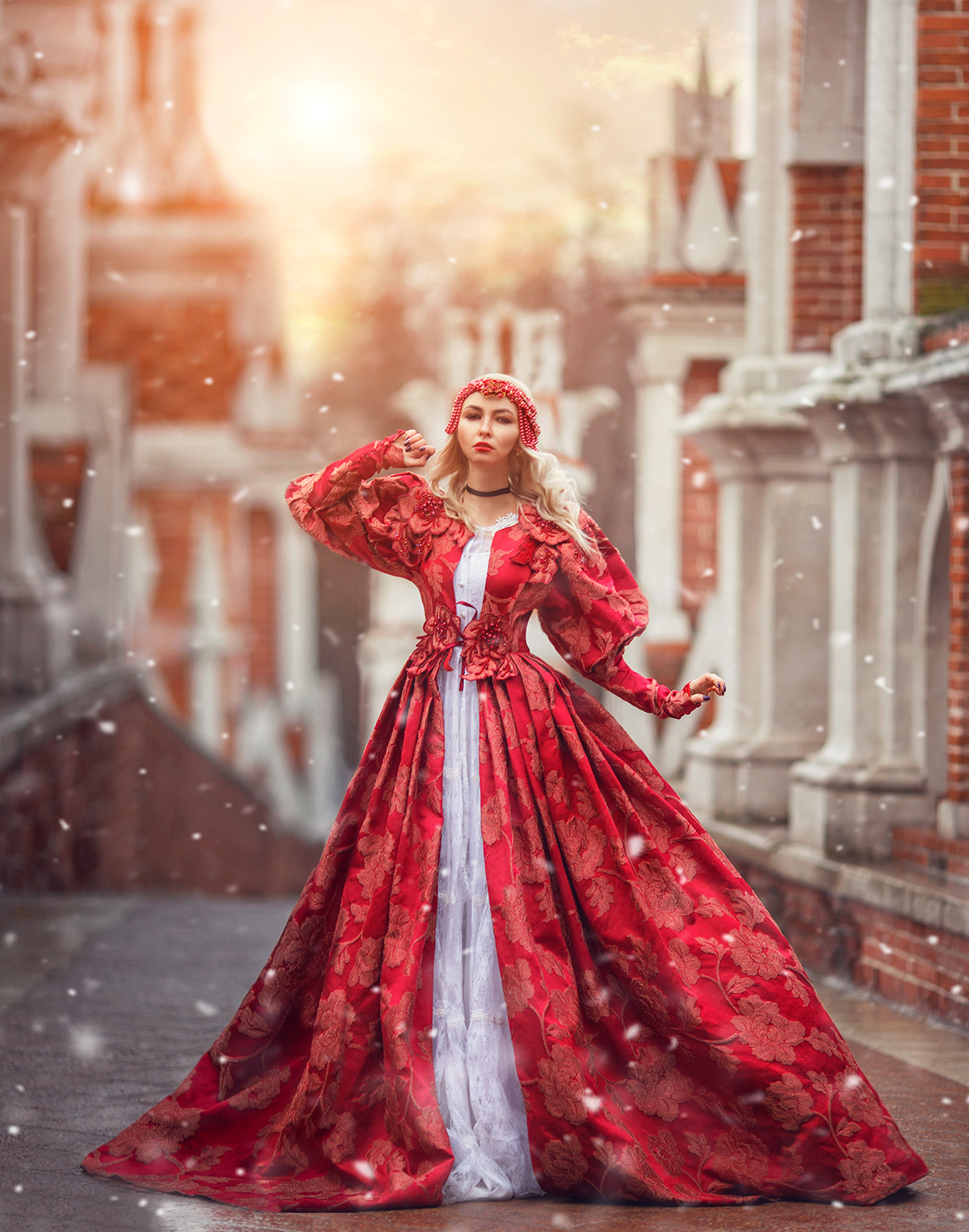 фотограф Екатеринбург, сказочный фотограф, Екатерина Сигат, Ekaterina Sigat, профессиональный фотограф, женский фотограф, Екатеринбург, фотограф Екб, постановочная фотография Екатеринбург, женский портрет, сказка на фото, принцесса в красном, фотосессия царицыно, фотосессия москва, сказочный стиль, принцесса в красном, зимняя фотосессия