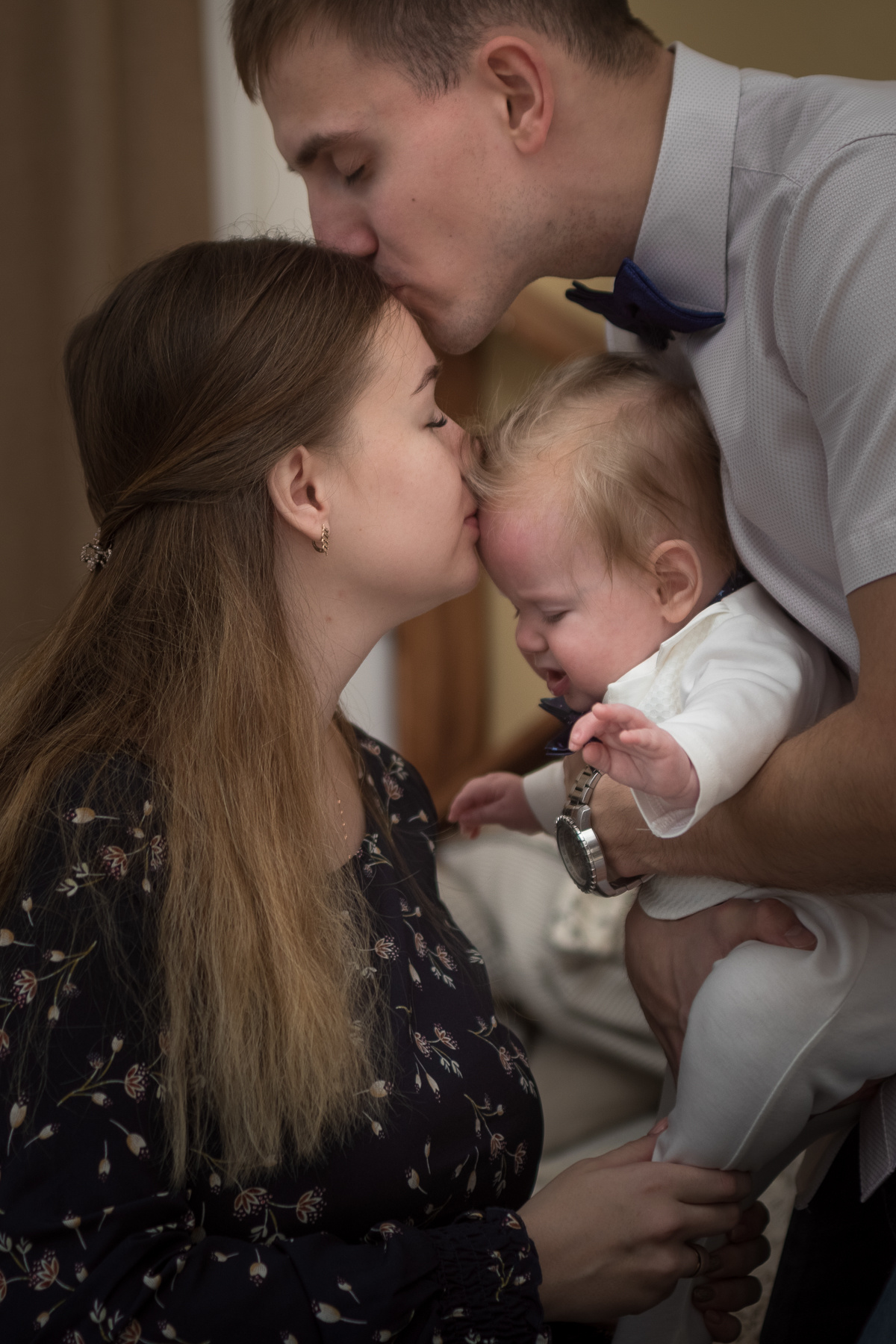 Семейная фотосессия. Студия. Фотокниги Филиппова Анна фотосессия Ярославль