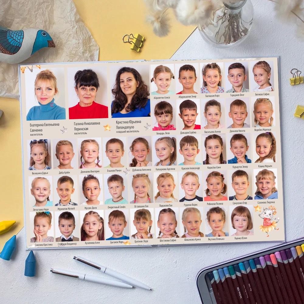 Выпускные альбомы из Детского Сада. Семейный и детский фотограф в Новороссийске Татьяна Крестина