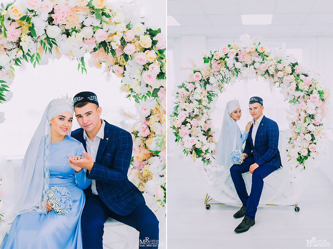 никах в фотостудии, никах Татарстан, фотограф на никах