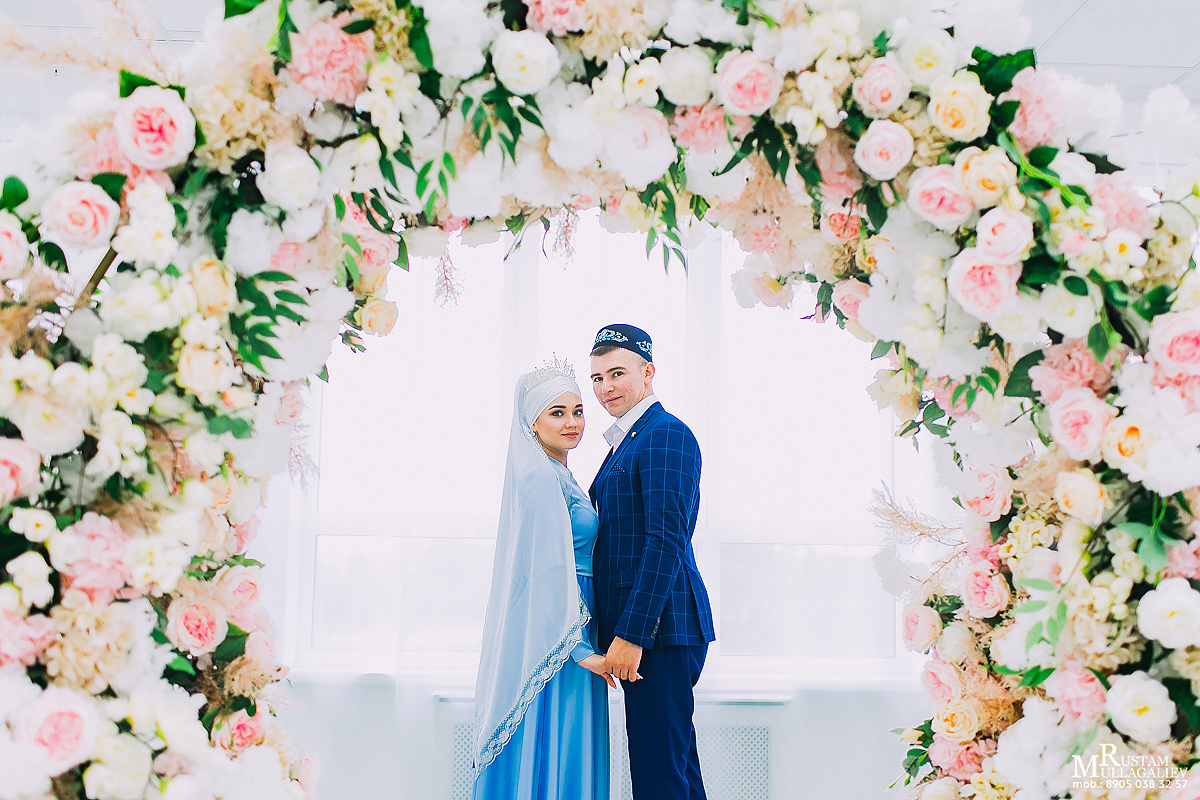 никах в фотостудии, никах Татарстан, фотограф на никах, платье на никах