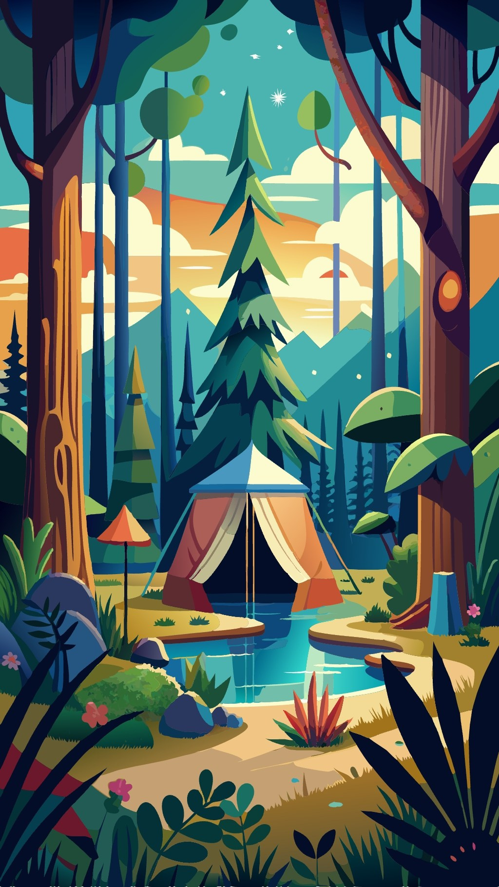 Иллюстрации совместно с ИИ. Grom Design