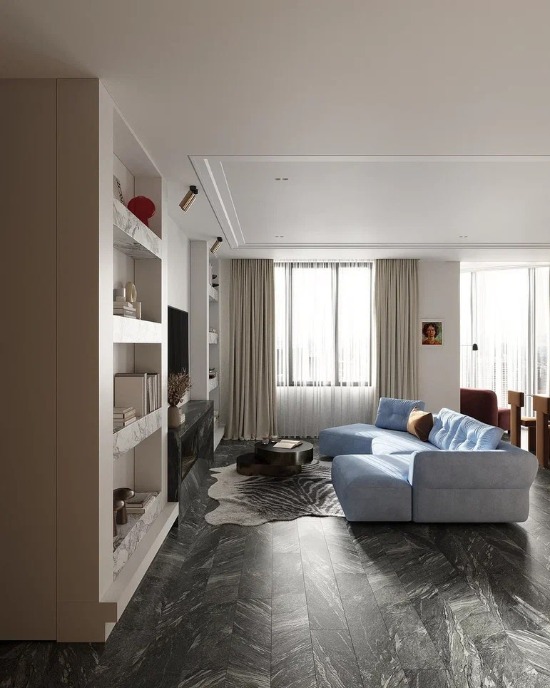 Частные апартаменты. PROEKT_KULTURA Дизайн интерьера