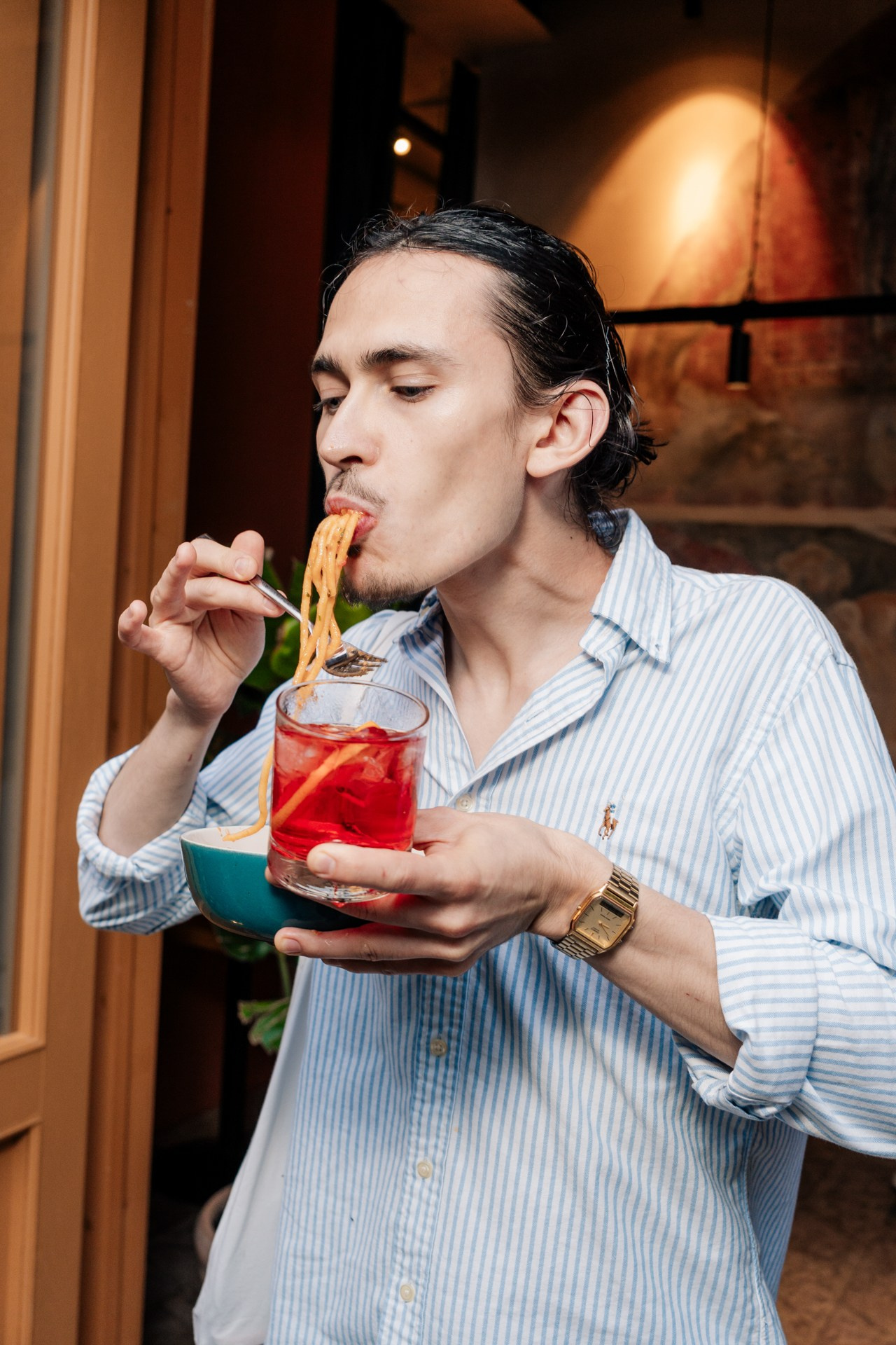 Винный ужин в ресторане Pio Verde. Репортажный фотограф Санкт-Петербург