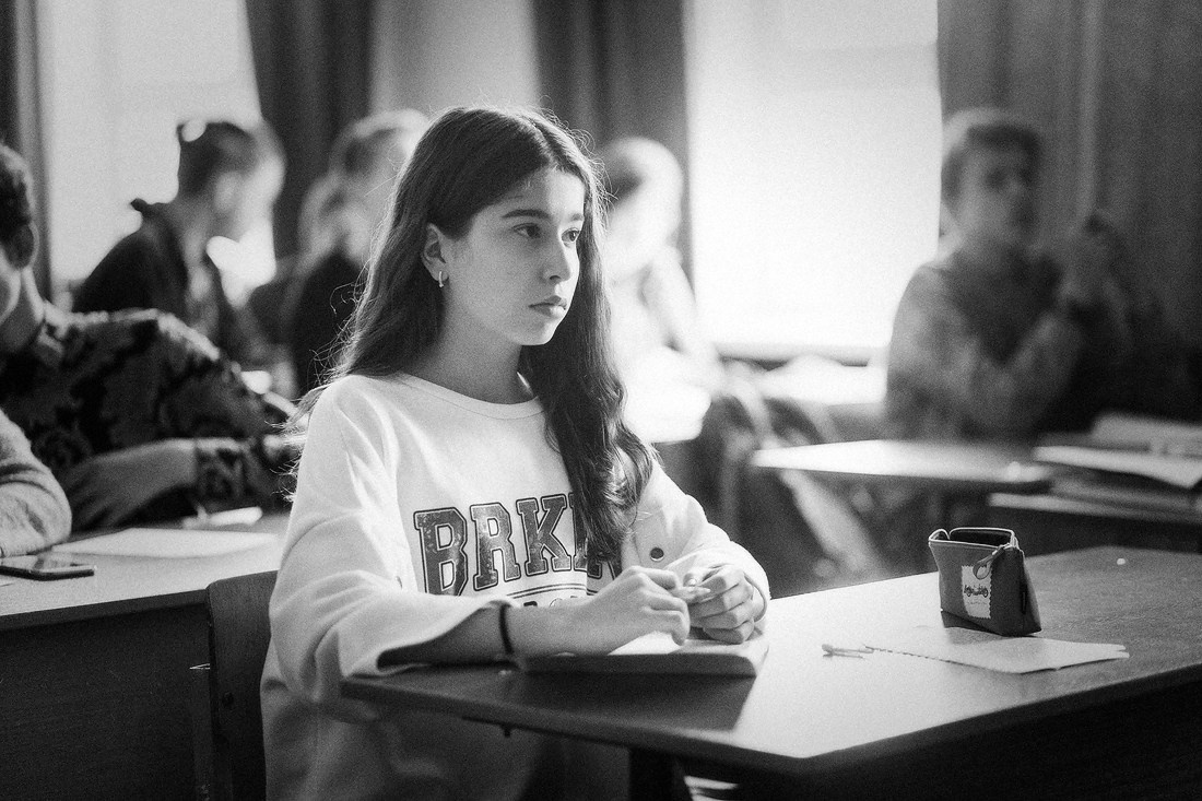 Фоторепортаж со школьного урока 4-го класса. Репортажный фотограф Борис Геер