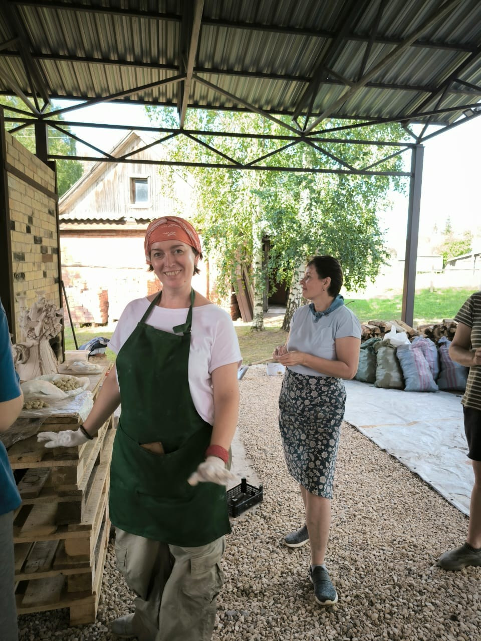 Дровяные обжиги. Мстинская Гончарня