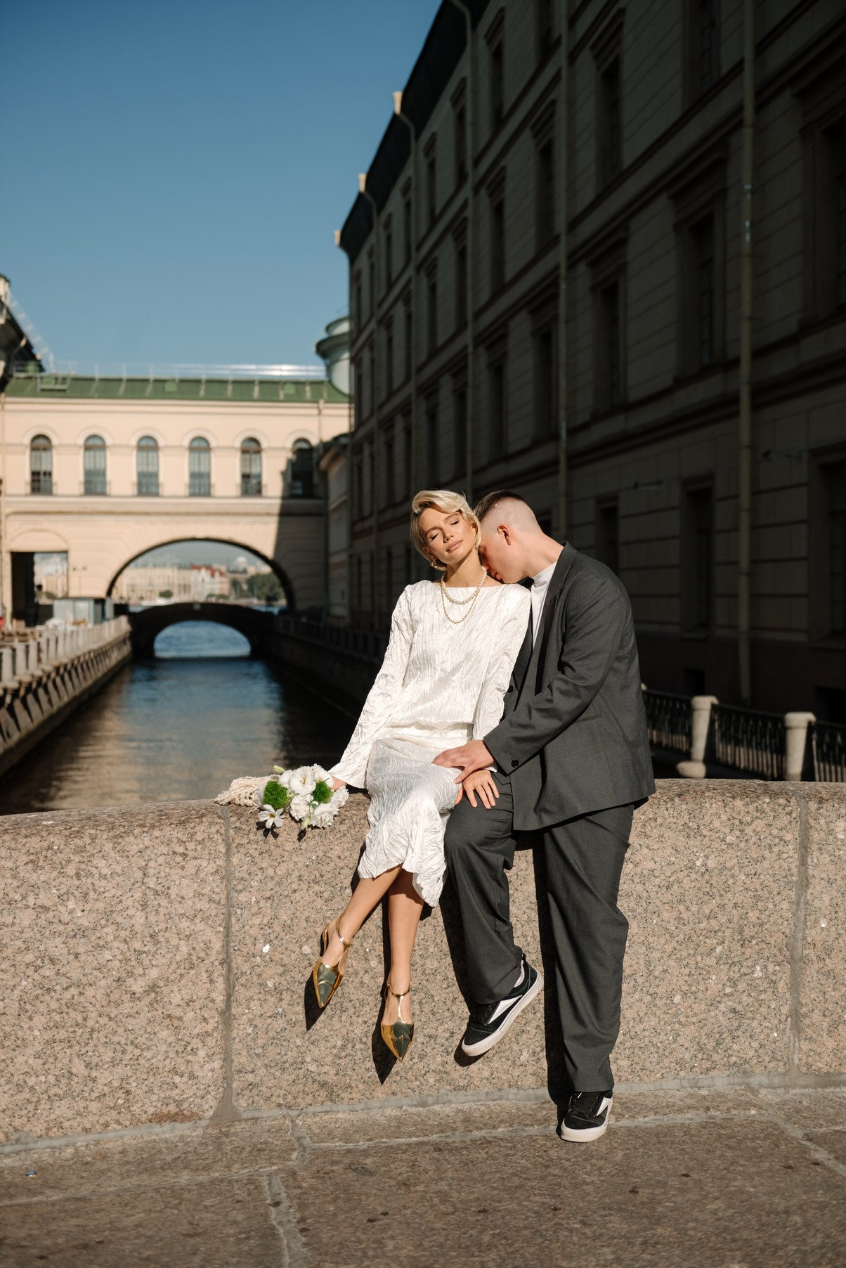 Прогулка у Атланов. Свадебный и сеейный фотограф в Санкт-Петербурге Елена Худякова