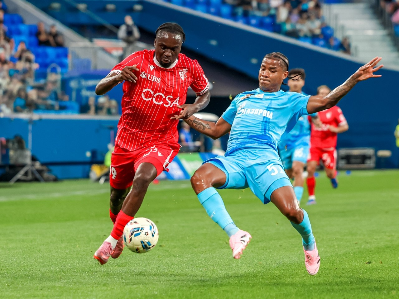 Фото отчёт. ФК Зенит- ФК Сьон. Спортивный кадр- сообщество спортивных фотографов РФ