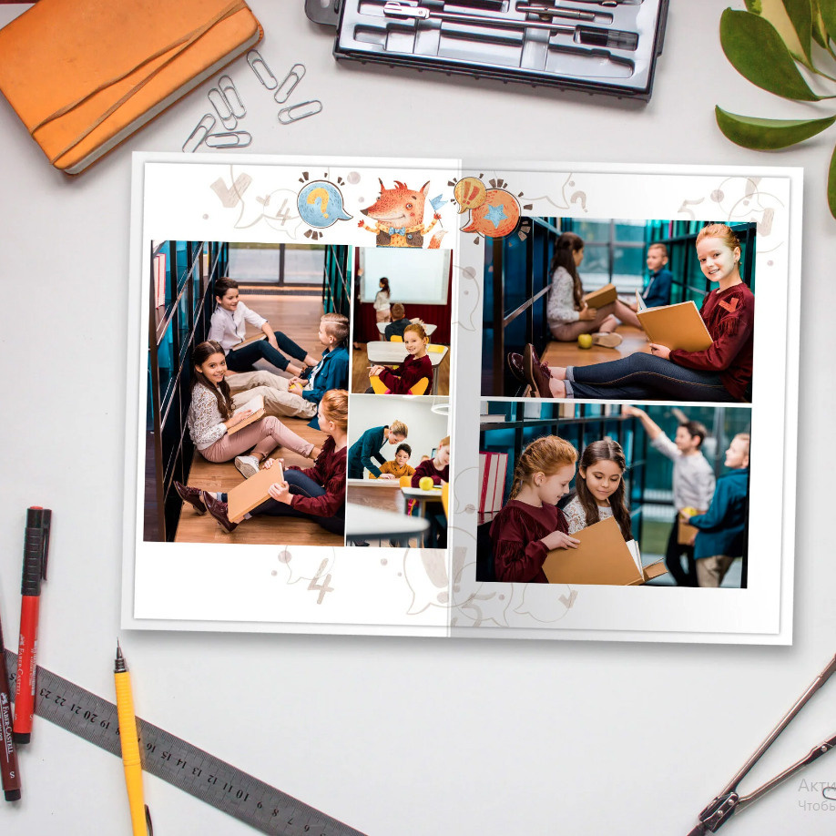 Дизайн «Лисы». Фабрика выпускных альбомов