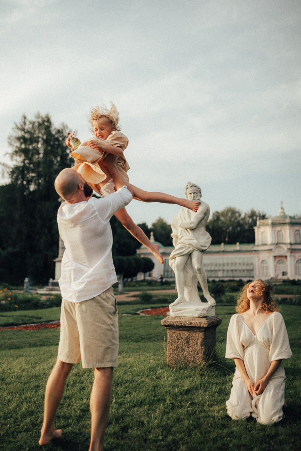 Тим, Лиза, Варя | на природе