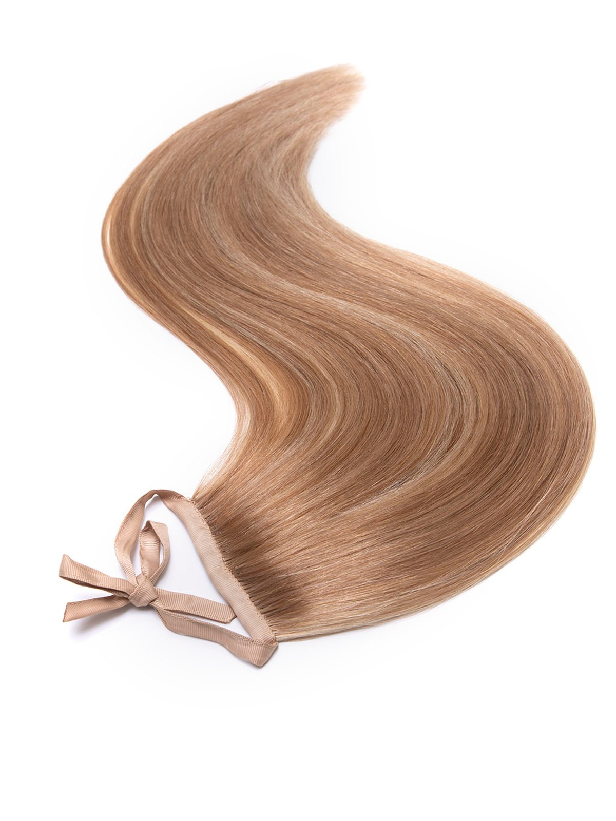 Предметная съёмка — хвост на резинке, светлый блонд.