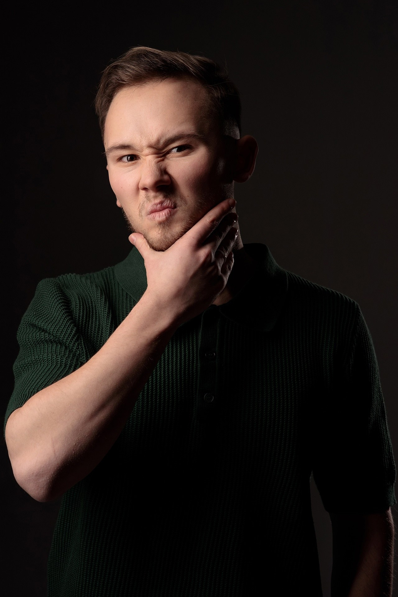 Мужской портрет. Фотограф Александр Калинин