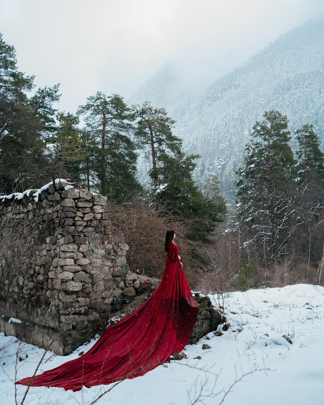 Съёмки в горах. Фотограф Диана Семенова