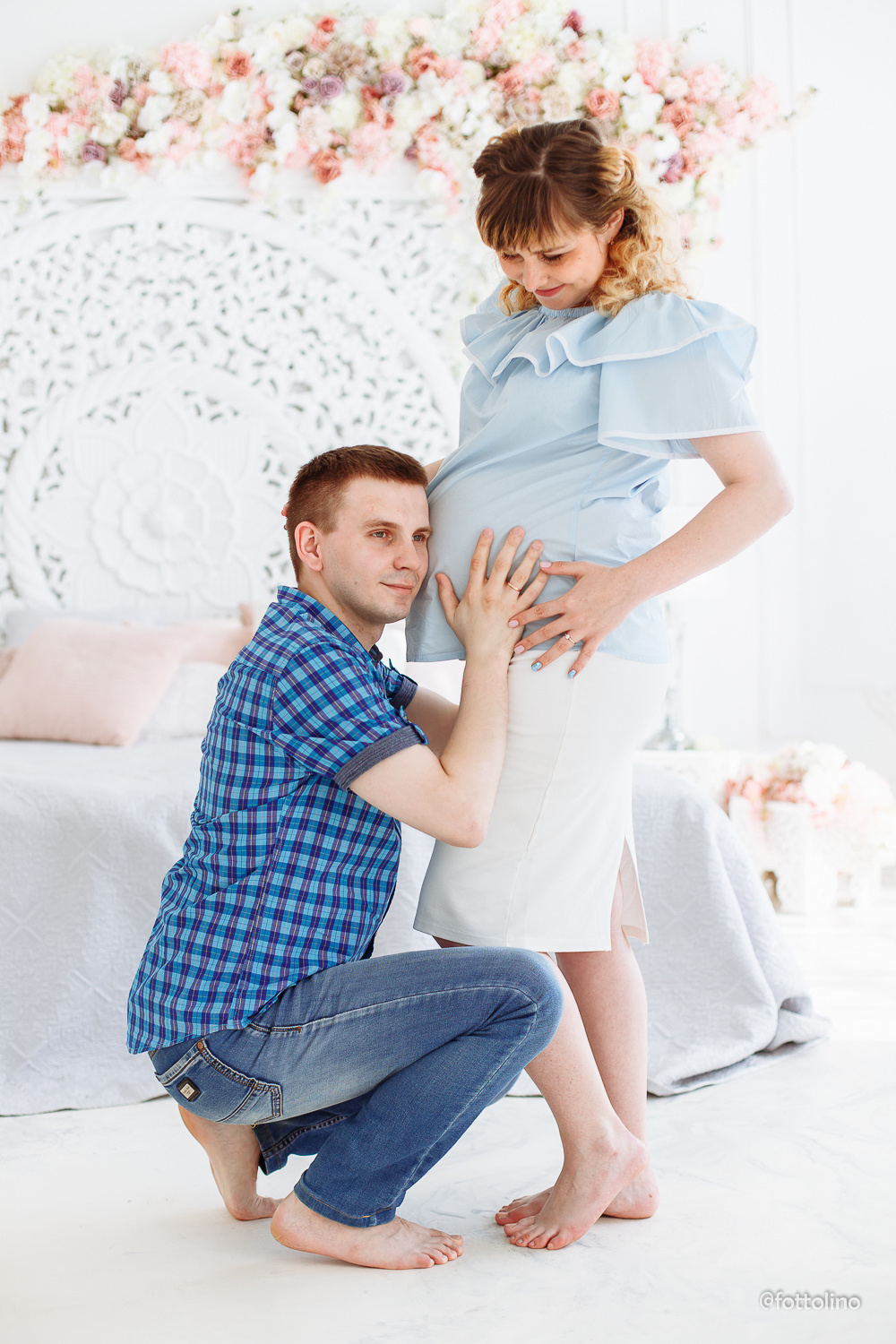 Фотосессия в ожидании чуда в СПб