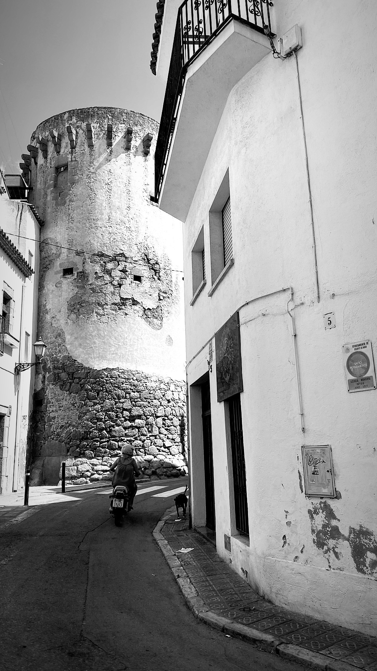 BCN black and white. Photographer Aleksandr Rybintsev