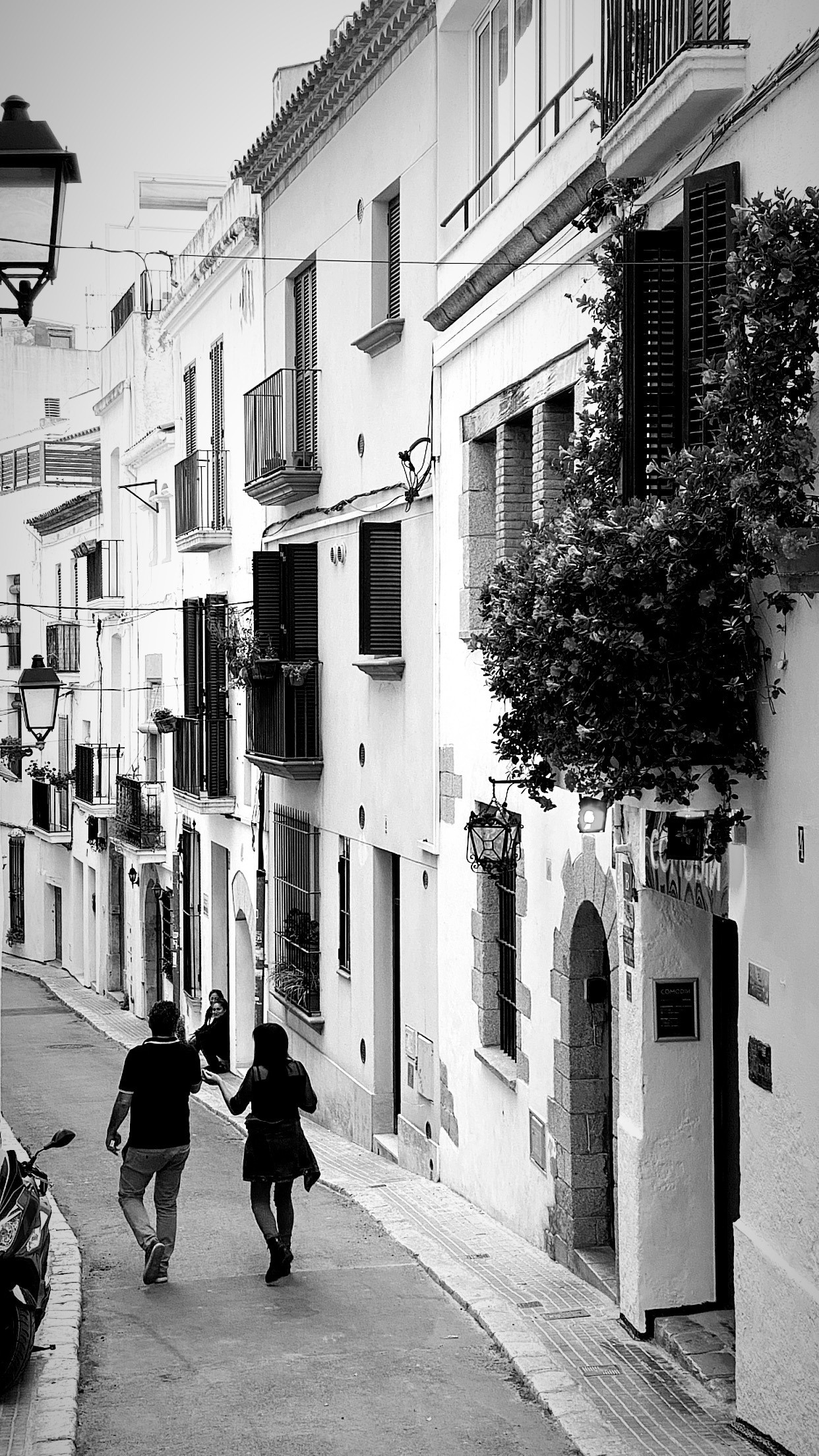 BCN black and white. Photographer Aleksandr Rybintsev