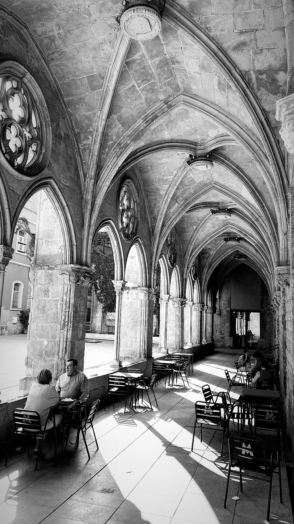 BCN black and white. Photographer Aleksandr Rybintsev