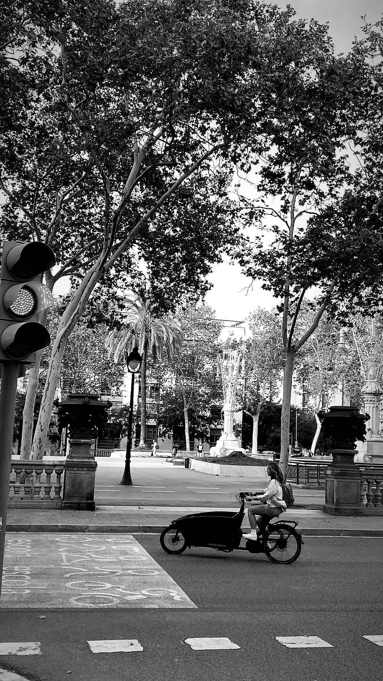 BCN black and white. Photographer Aleksandr Rybintsev