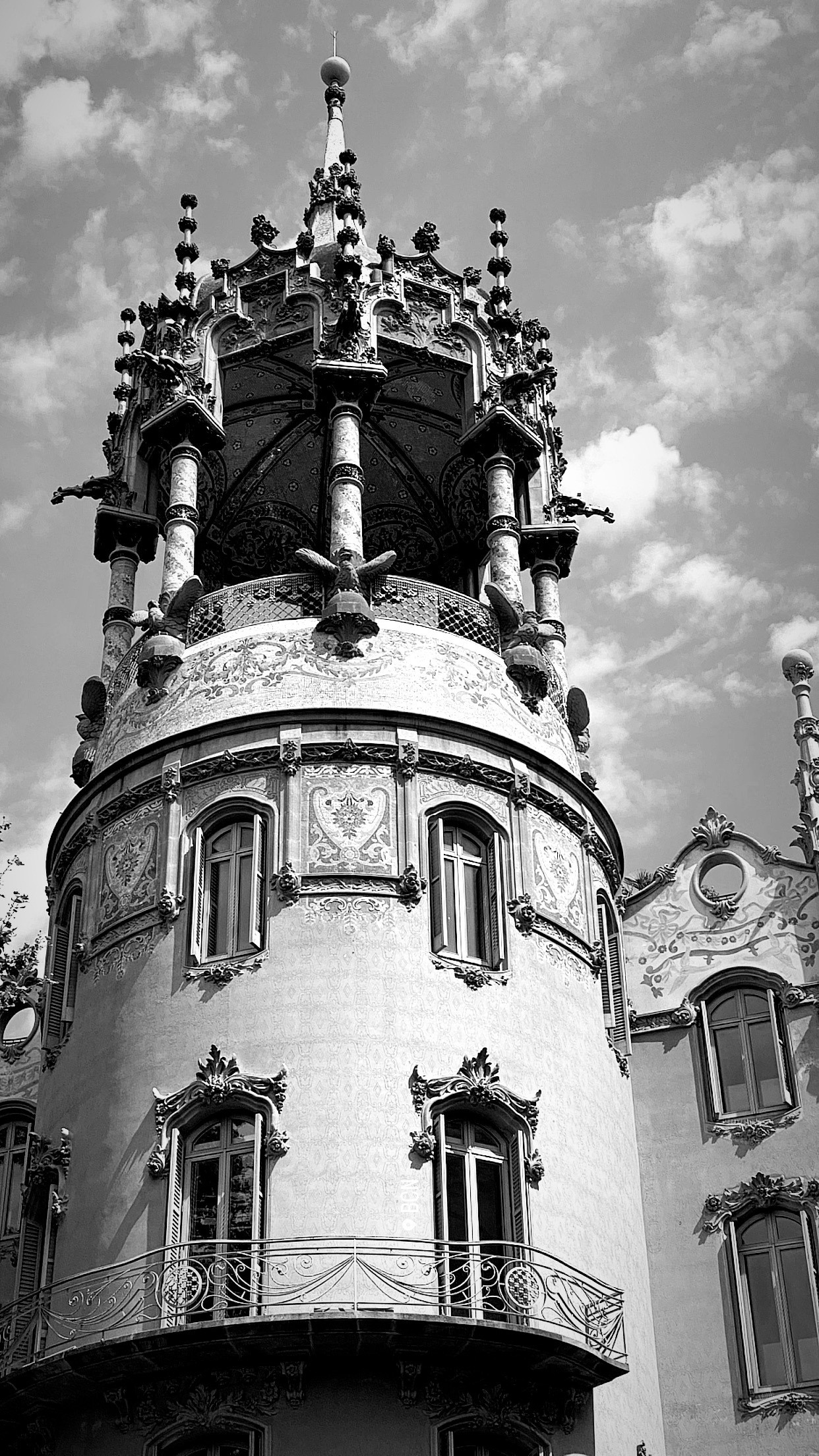 BCN black and white. Photographer Aleksandr Rybintsev