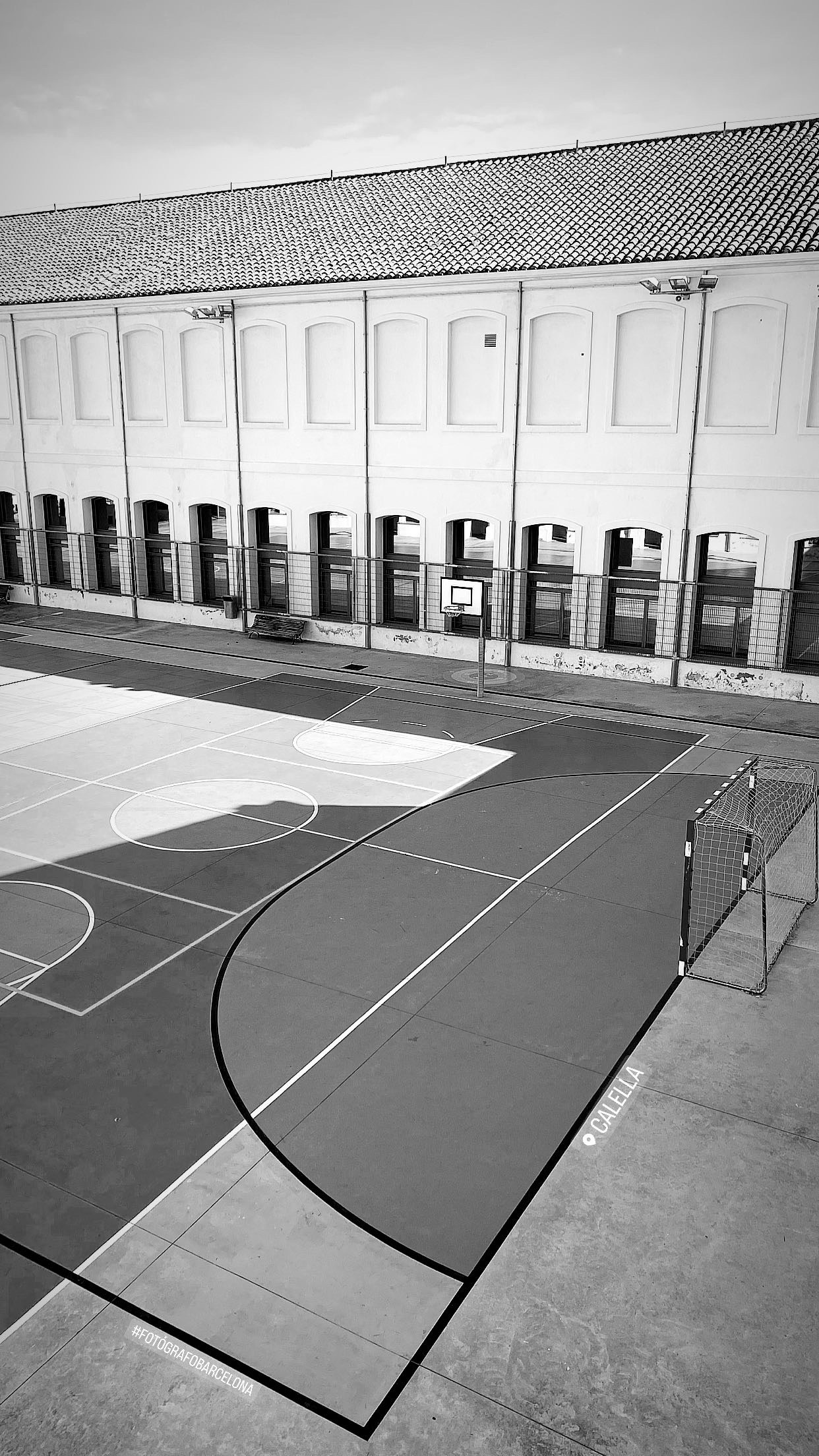 BCN black and white. Photographer Aleksandr Rybintsev