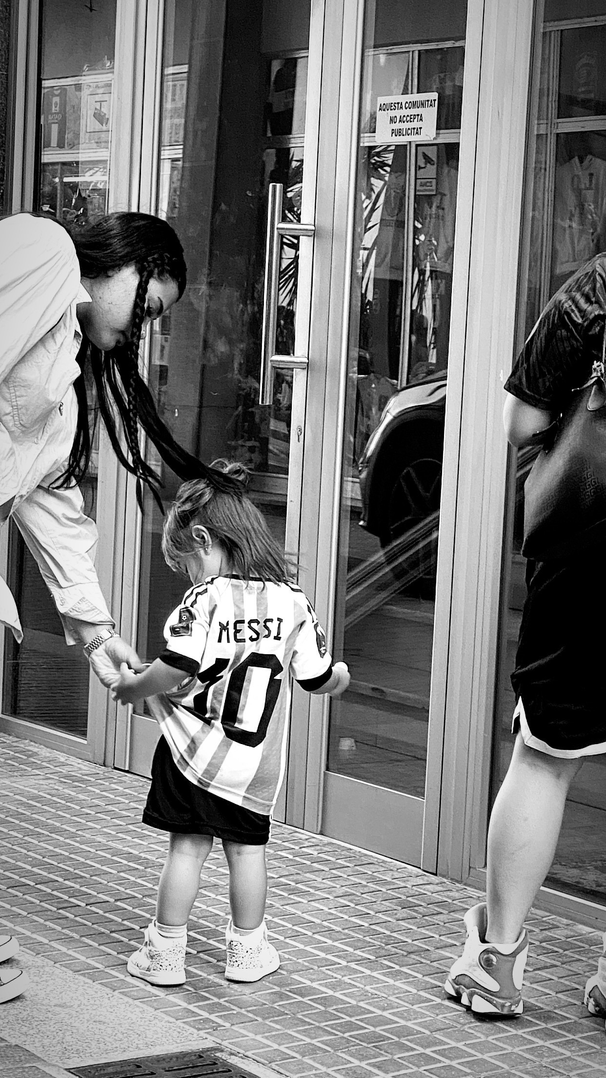 BCN black and white. Photographer Aleksandr Rybintsev