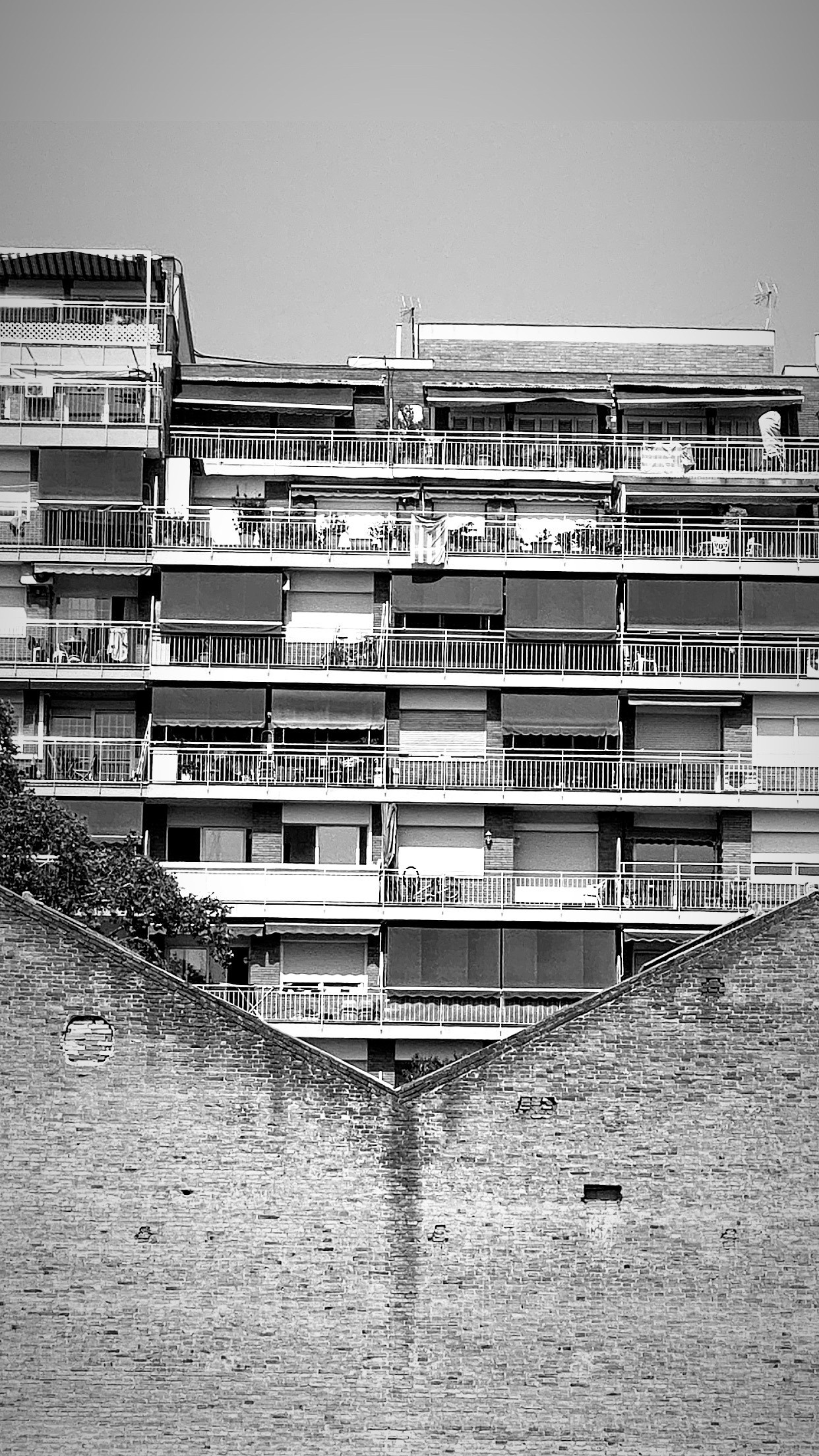 BCN black and white. Photographer Aleksandr Rybintsev