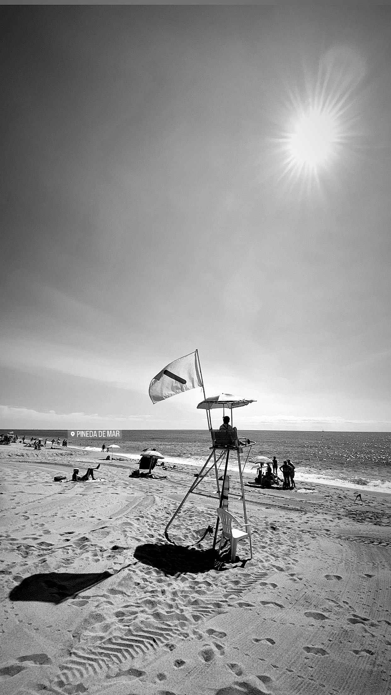 BCN black and white. Photographer Aleksandr Rybintsev