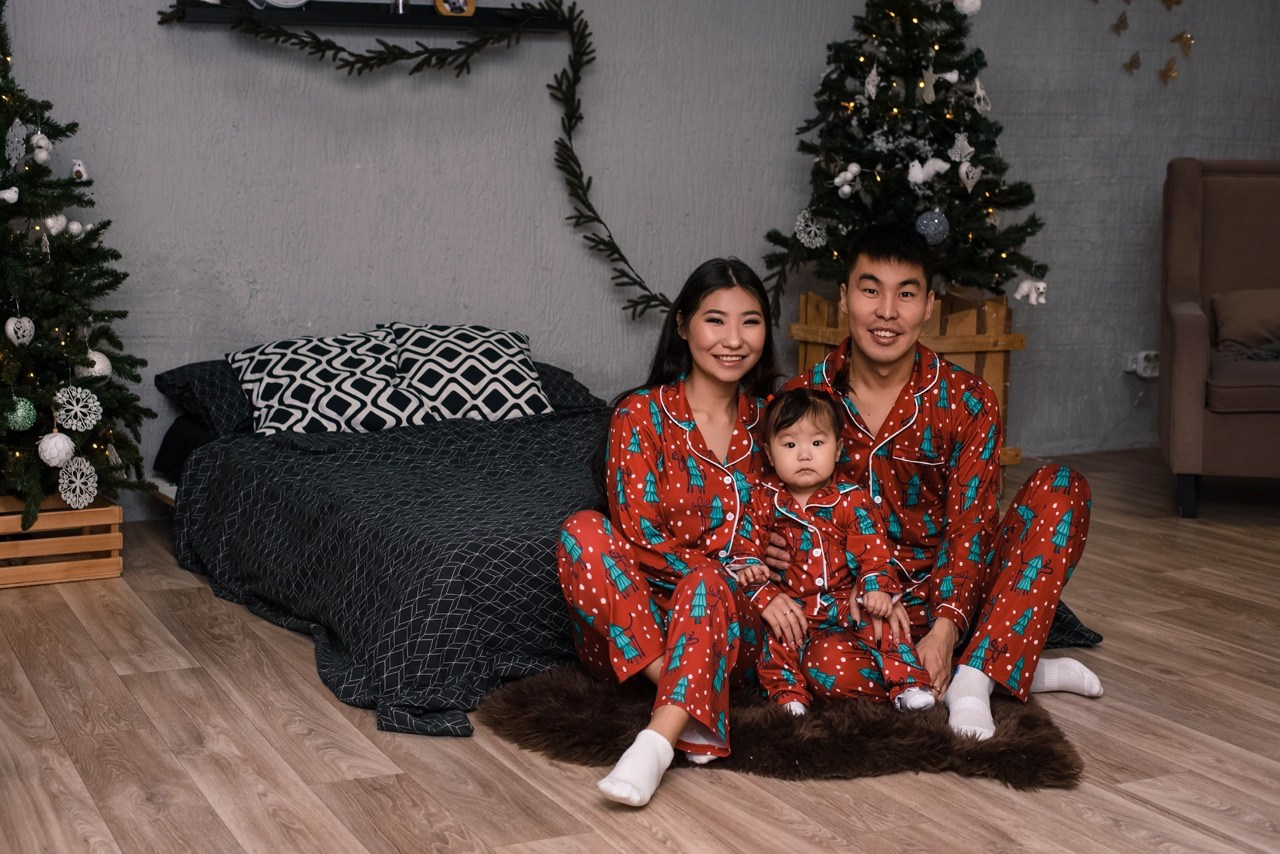 Комплекты Family look. Фотостудия Малина в городе Улан-Удэ. Фотограф Ирина Жарникова