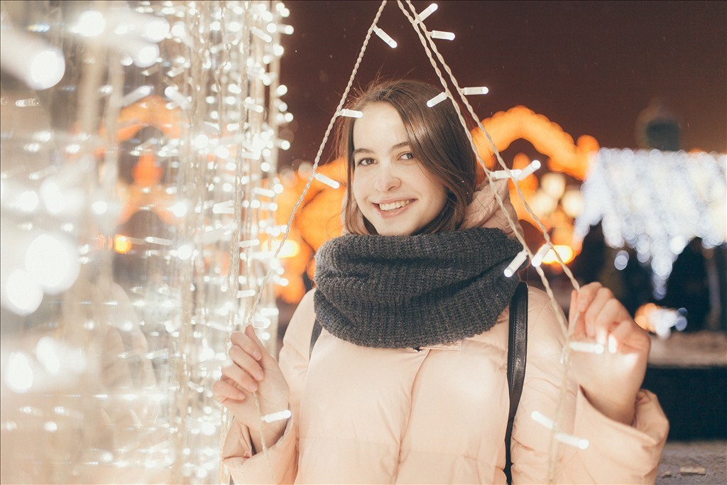 Москва в Январе