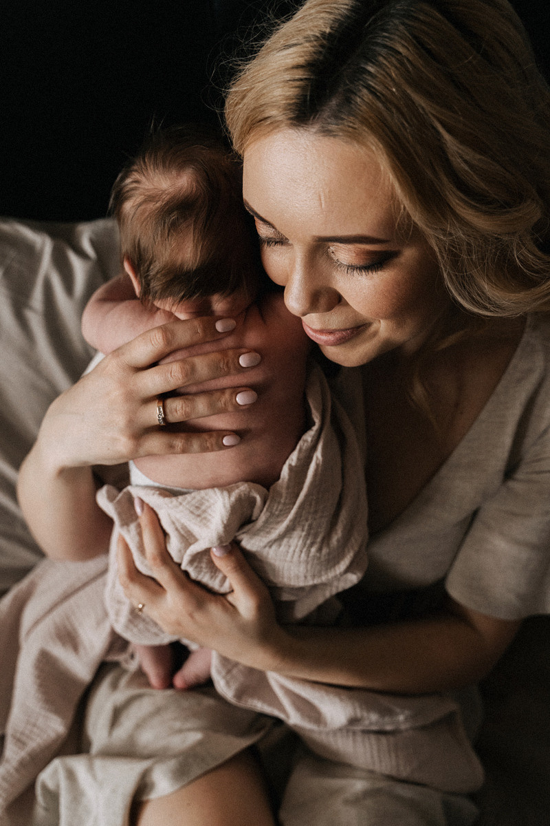 Домашний ньюборн. Фотограф в Нижнем Новгороде Света Малышева