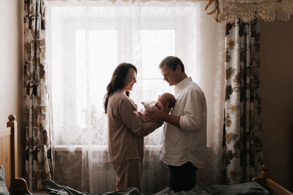 Домашний ньюборн. Фотограф в Нижнем Новгороде Света Малышева