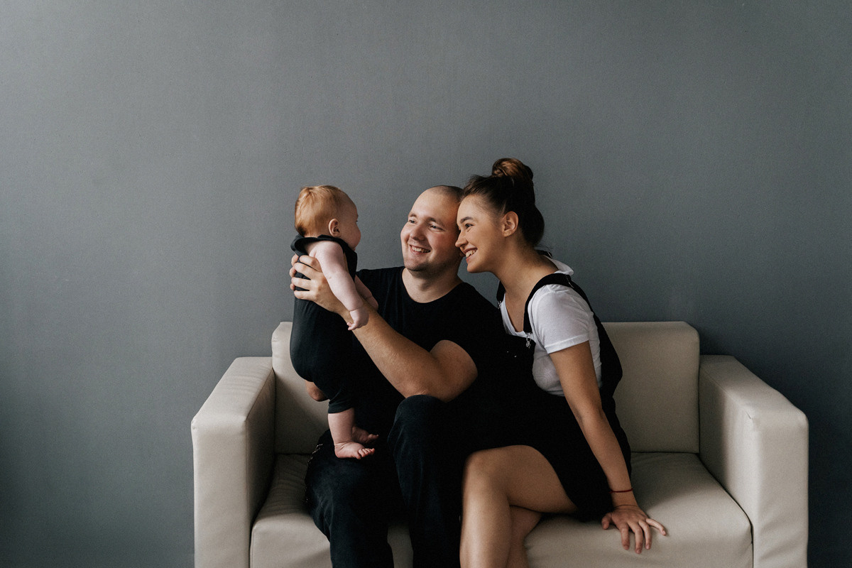 История семьи (семья, беременность, портрет). Фотограф в Нижнем Новгороде Света Малышева