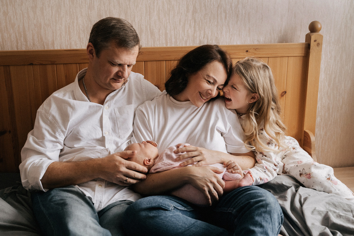 Домашний ньюборн. Фотограф в Нижнем Новгороде Света Малышева