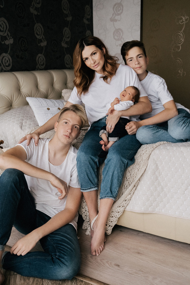 Домашний ньюборн. Фотограф в Нижнем Новгороде Света Малышева