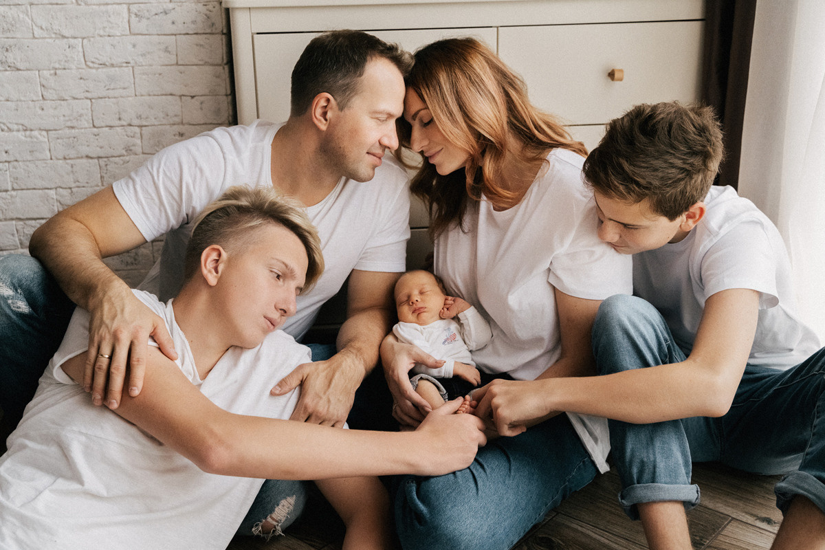 История семьи (семья, беременность, портрет). Фотограф в Нижнем Новгороде Света Малышева