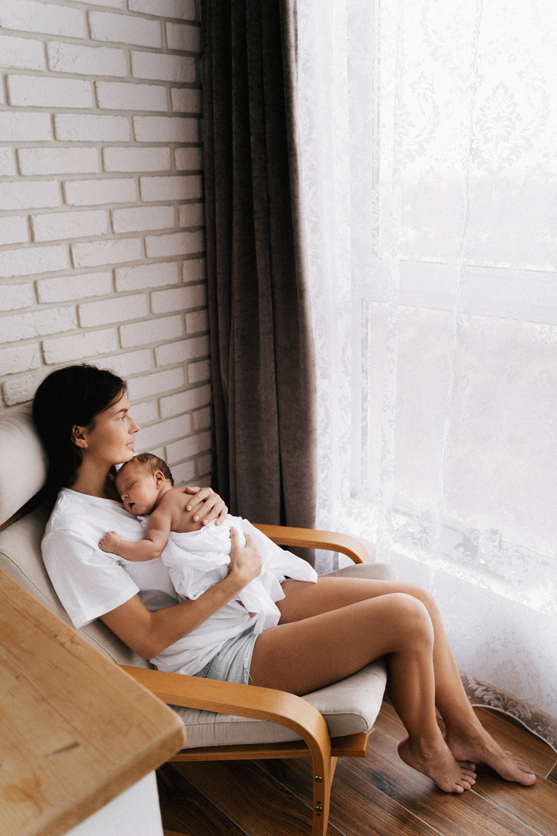 Домашний ньюборн. Фотограф в Нижнем Новгороде Света Малышева