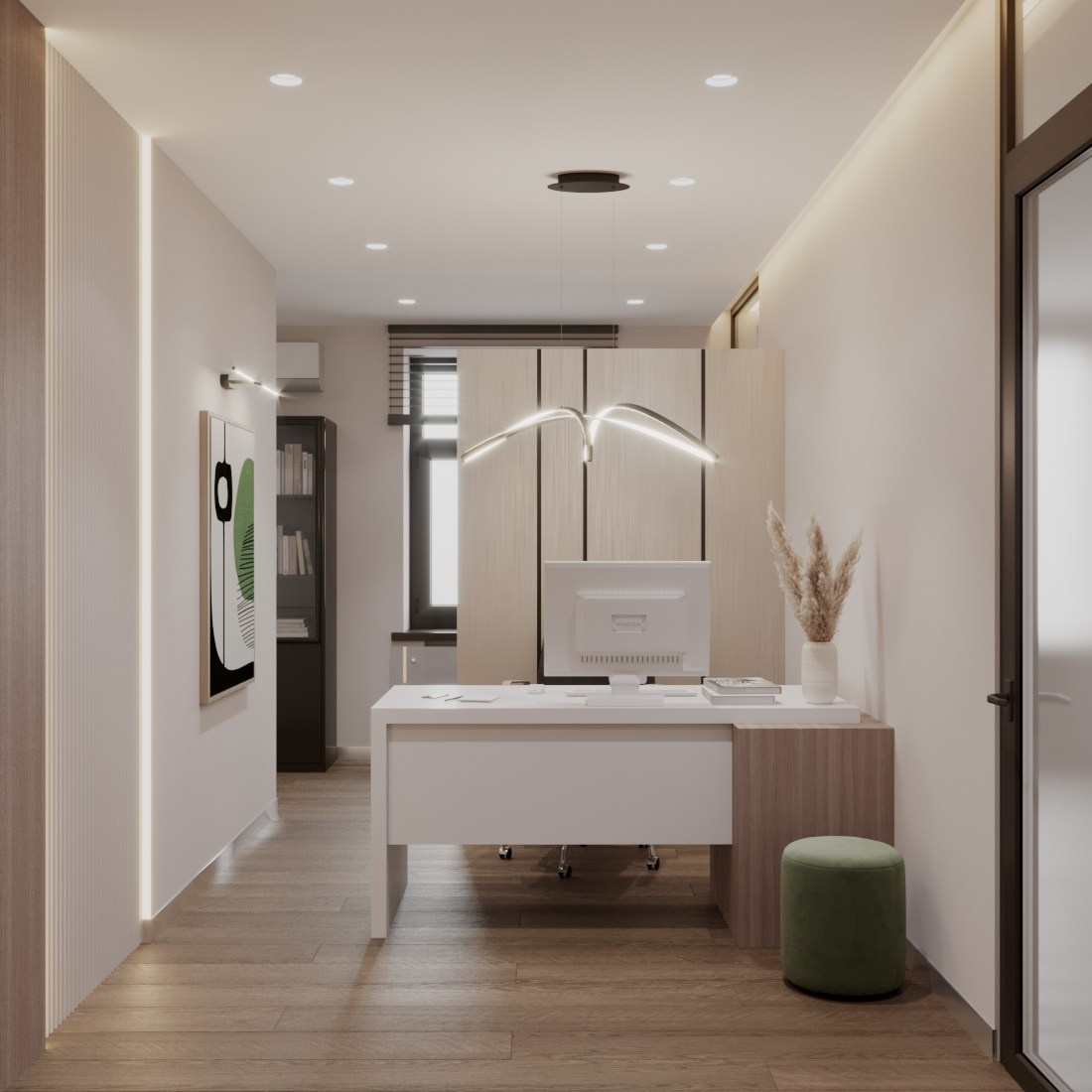 Кабинет директора. АСТАХОВА DESIGN дизайн интерьера +7 985 220 6109