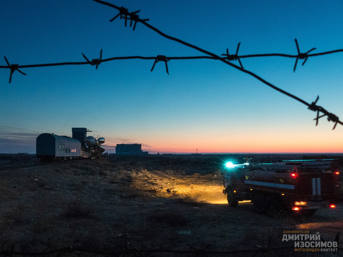 Байконур. Запуск «Союз ТМА-16М» на МКС