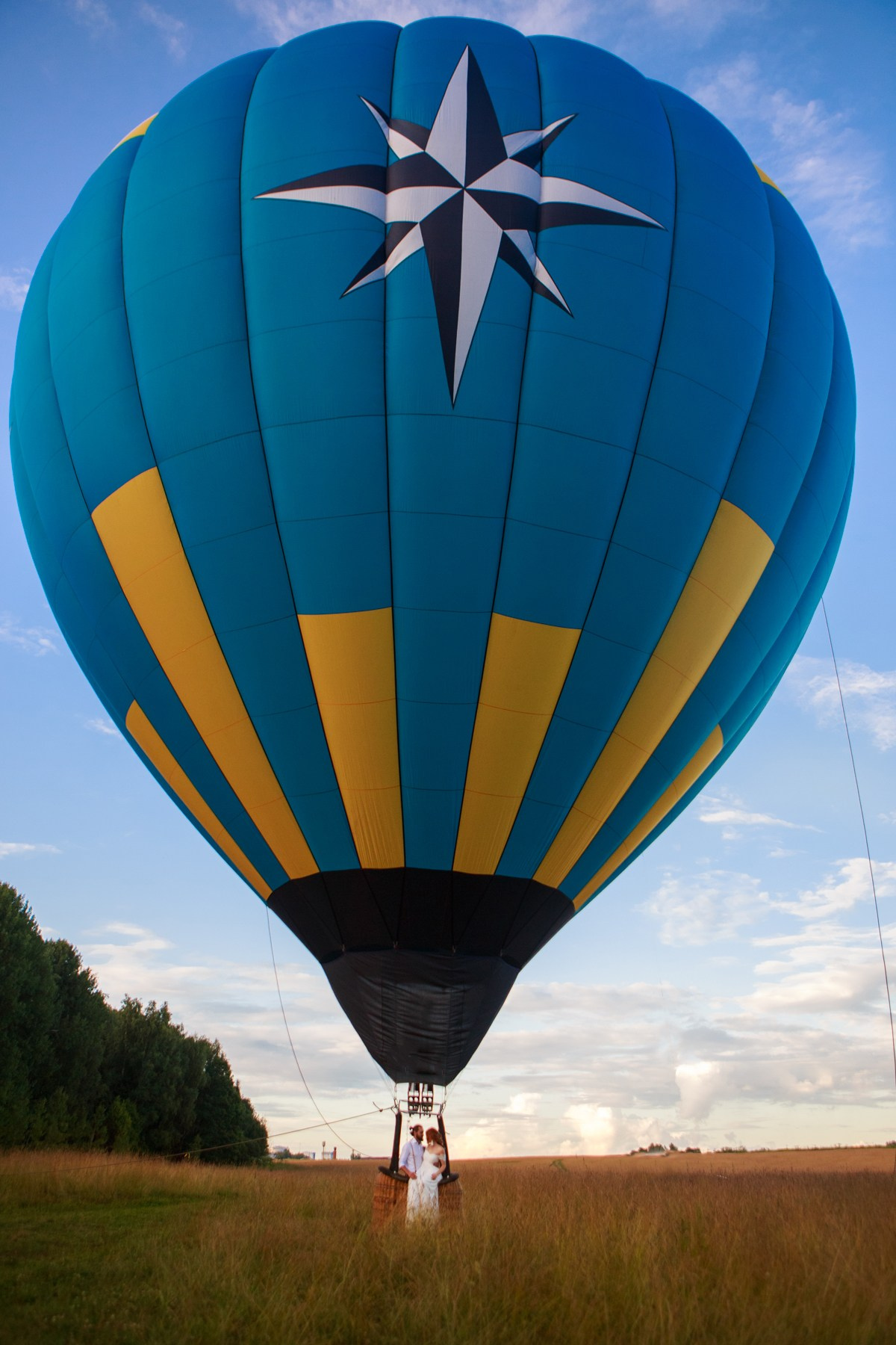 На большом воздушном шаре. Семейный и детский фотограф в Москве Мария Быкова