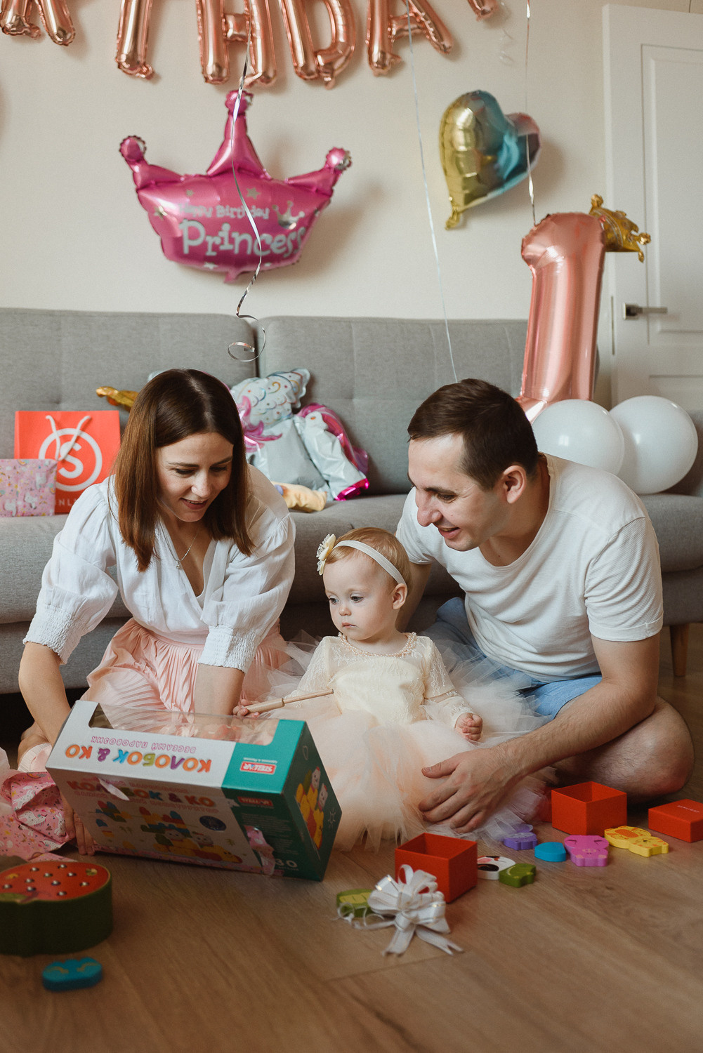 Арише 1 годик. Семейный фотограф в г.Москве Катя Норм