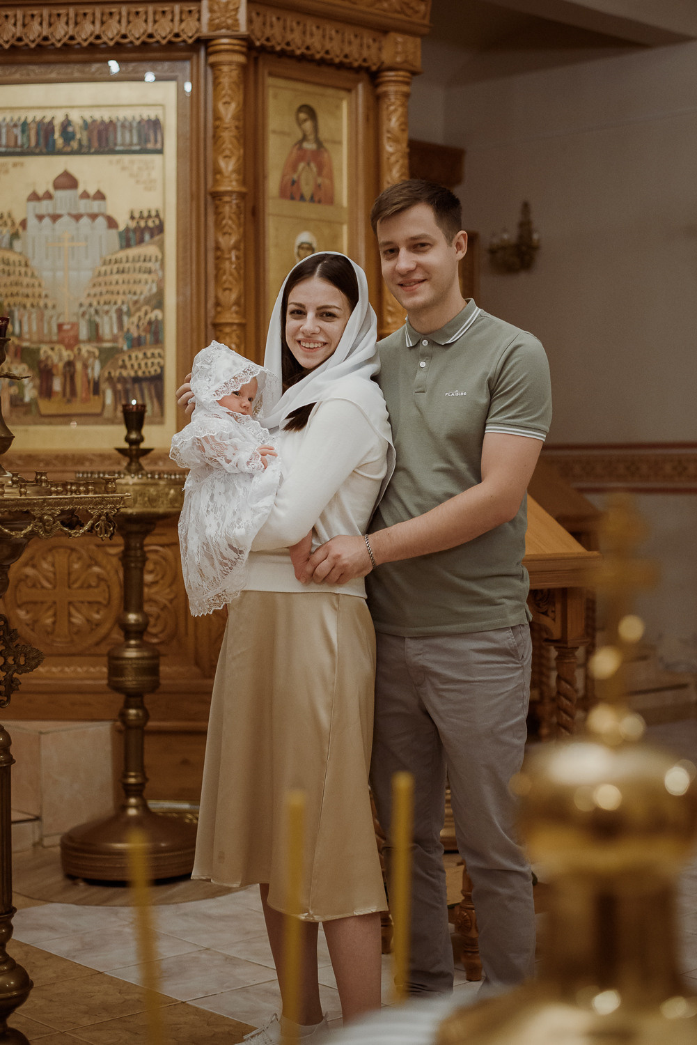 Таинство крещения, кадры. Семейный фотограф в г.Москве Катя Норм