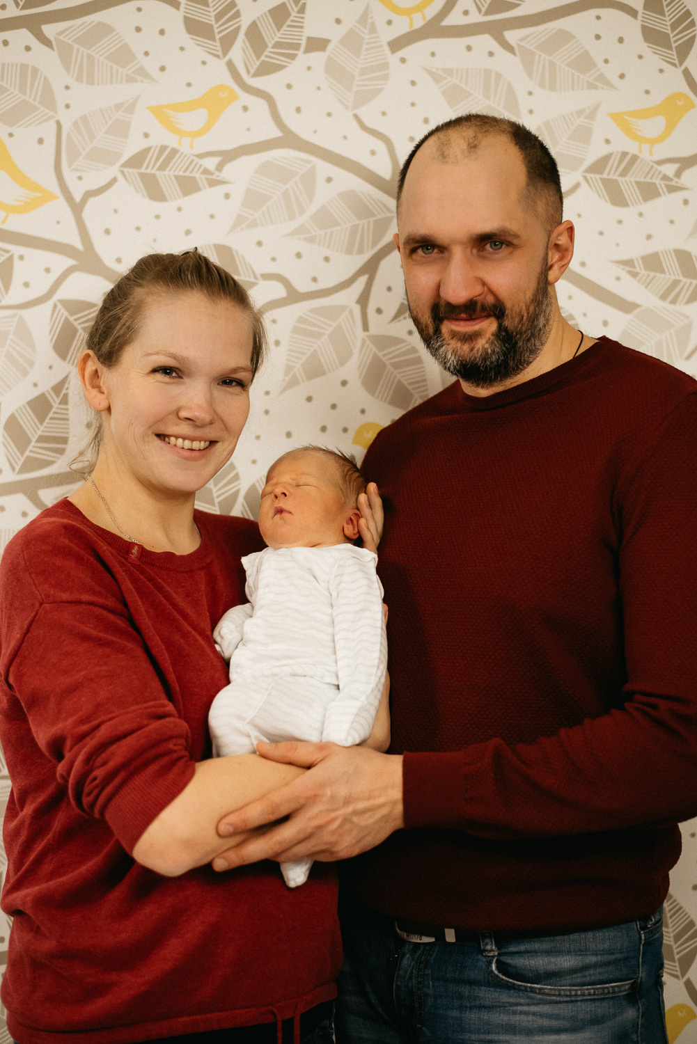 Выписка из роддома и встреча дома. Семейный фотограф в г.Москве Катя Норм