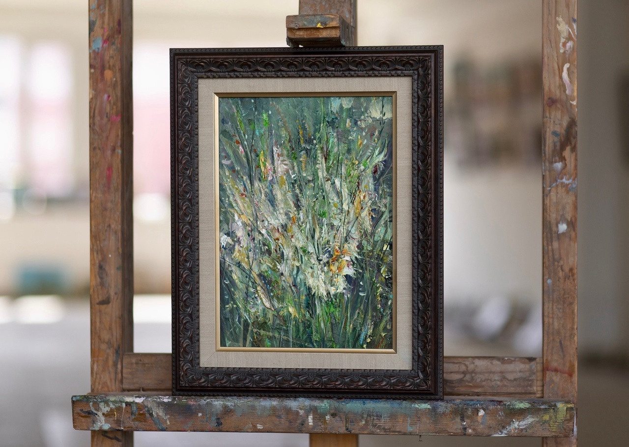 Травы да цветы. Художник Александр Каверин