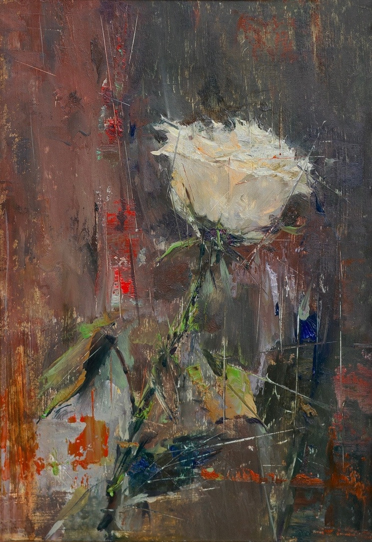 Белая Роза. Художник Александр Каверин