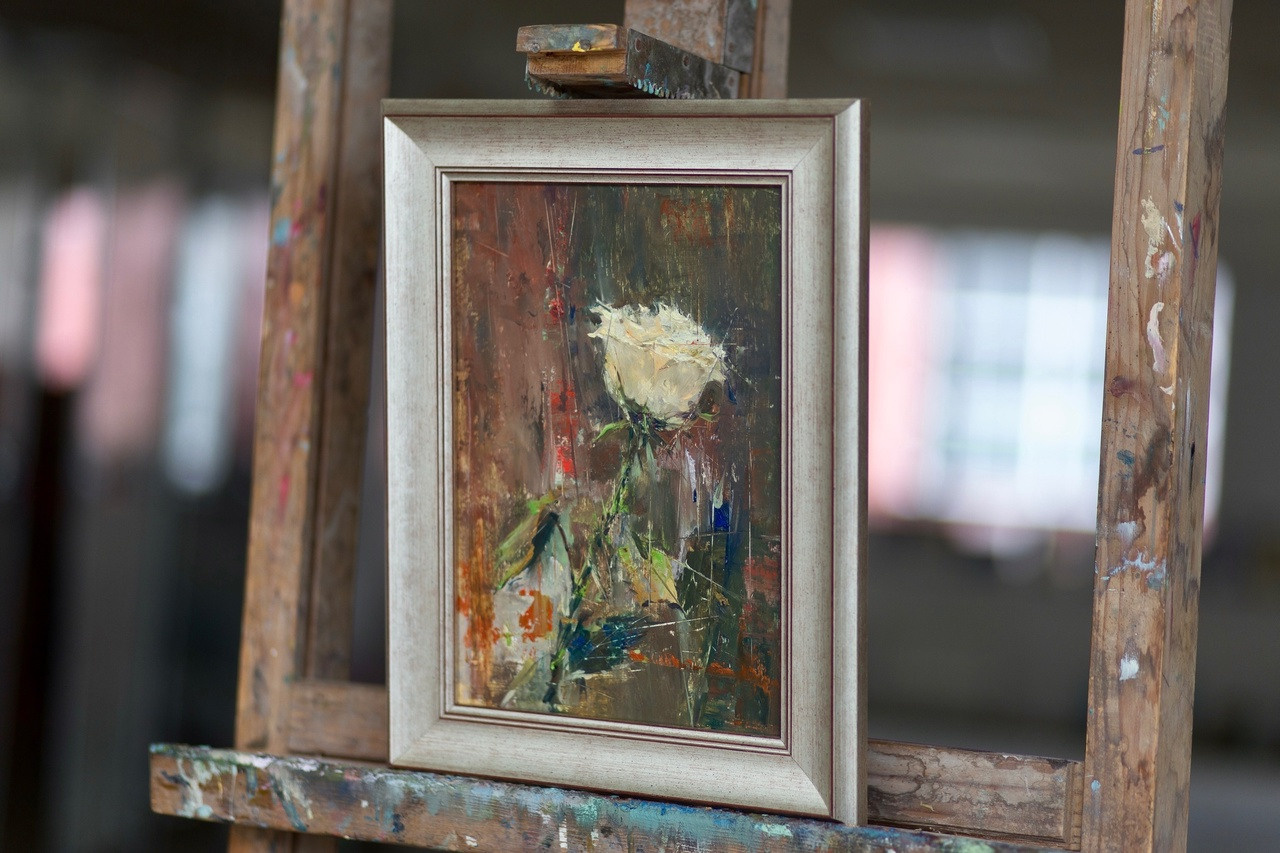 Белая Роза. Художник Александр Каверин