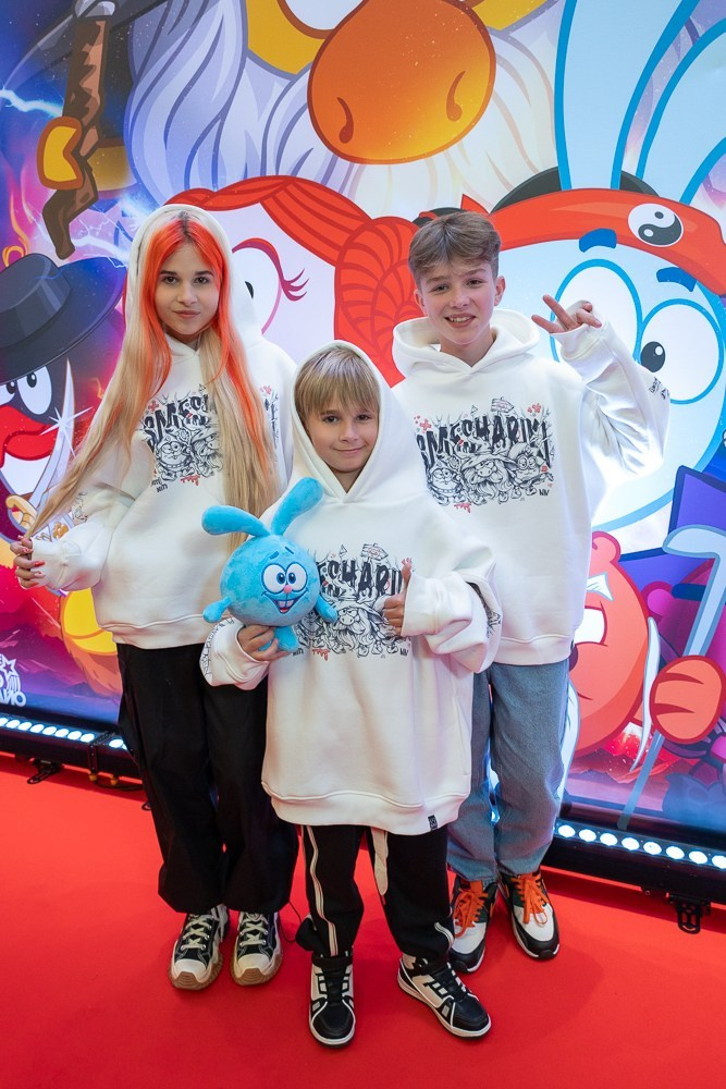 Репортаж с премьеры мультфильма «Смешарики снимают кино» в кинотеатре "Художественный"