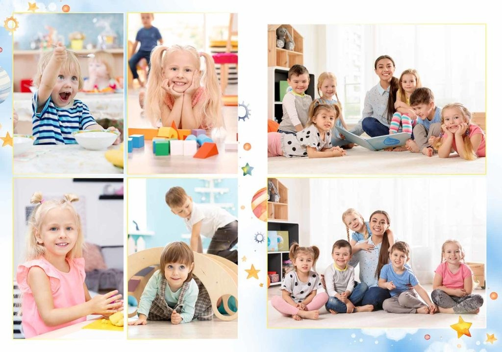 Альбом детского сада (5 разворотов). ФОТОГРАФ ВЫПУСКНЫХ АЛЬБОМОВ в Краснодаре Ворчик Татьяна